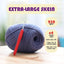 Soft Yarn for Crocheting – Crochet & Knitting Yarn, Beginner Yarn with Easy-to-See Stitches, 250 Yds Amigurumi Yarn, Cotton-Nylon Blend Tshirt Yarn for Crocheting, Worsted Weight Yarn