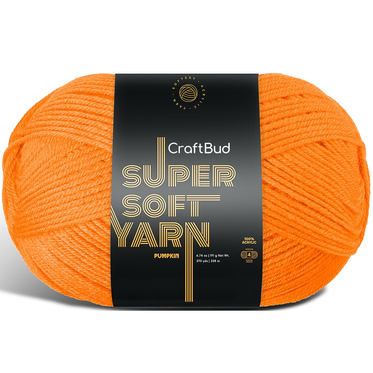 Acrylic Yarn for Crocheting & Knitting - Crochet Yarn for Crocheting, Knitting Yarn, Soft Yarn for Crocheting, 3 Pack of 370 Yards Yarn for Knitting & Amigurumi, Medium Worsted Weight Yarn