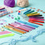 73 Piece Crochet Kit with Crochet Hooks Yarn Set