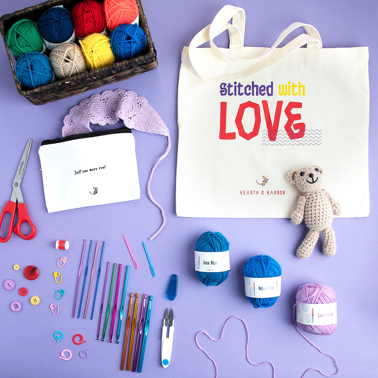 Small Crochet Kit - CraftBud