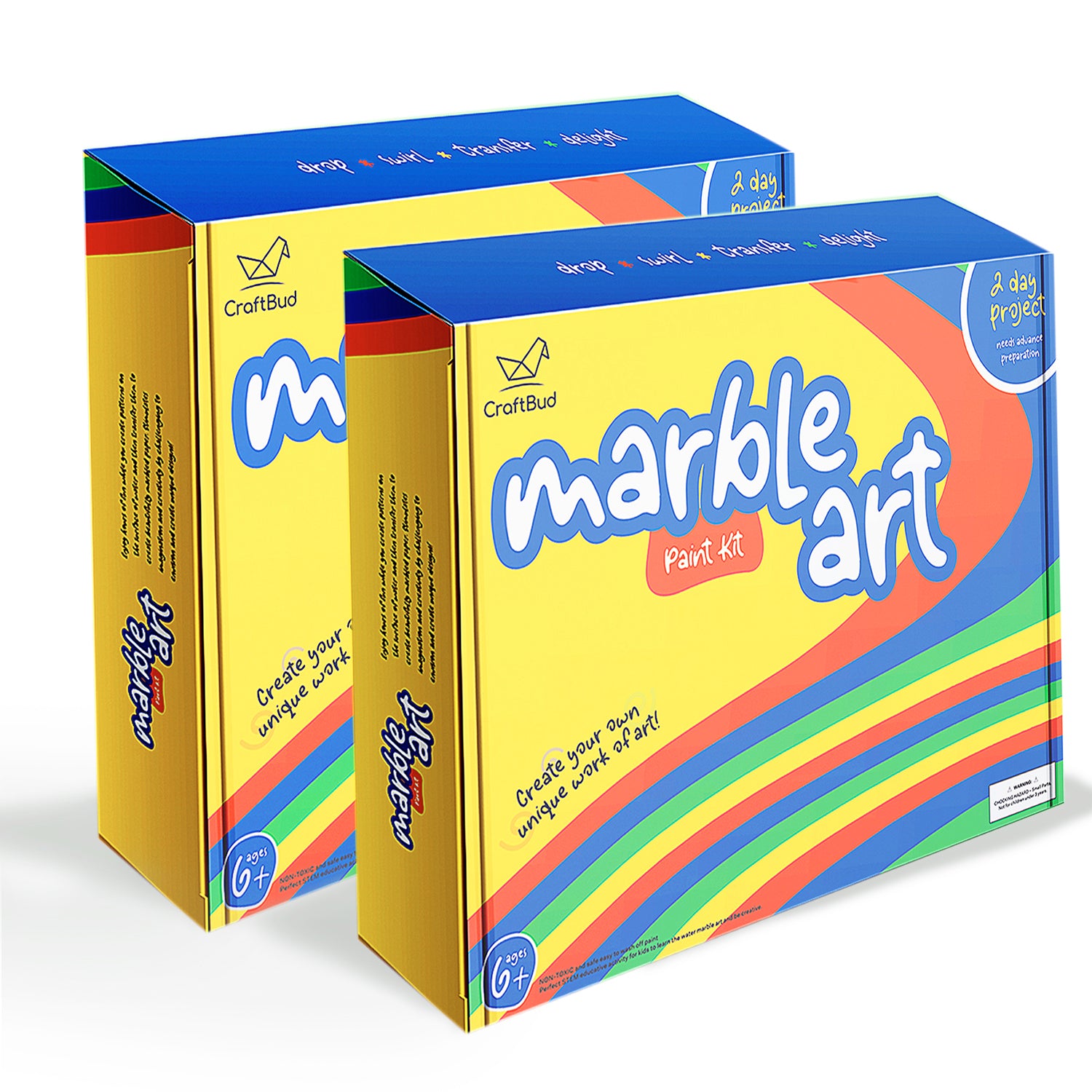 Water Marbling Paint Drawing Kit for Kids 8-12, Arts & Crafts for