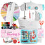 Kids Mini Sewing Machine, 122 PC Kit